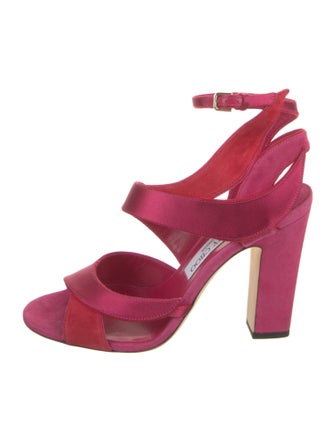 Jimmy Choo Satin Sandals