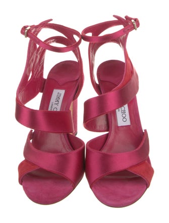 Jimmy Choo Satin Sandals