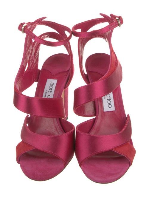 Jimmy Choo Satin Sandals