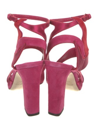Jimmy Choo Satin Sandals