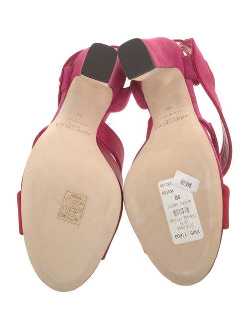 Jimmy Choo Satin Sandals