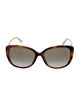 Jimmy Choo Cat-Eye Gradient Sunglasses