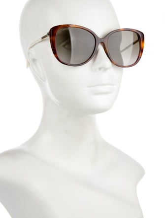 Jimmy Choo Cat-Eye Gradient Sunglasses