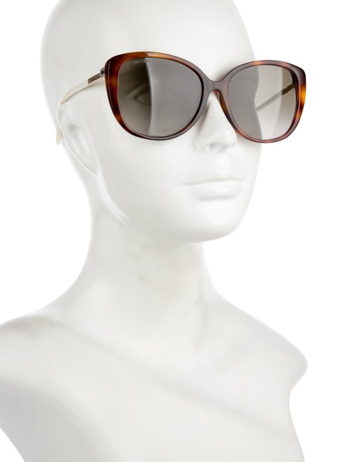 Jimmy Choo Cat-Eye Gradient Sunglasses