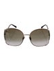 Jimmy Choo Oversize Gradient Sunglasses