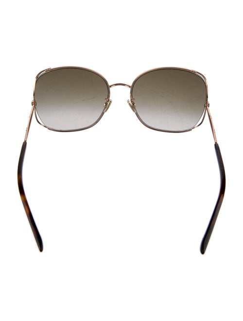 Jimmy Choo Oversize Gradient Sunglasses