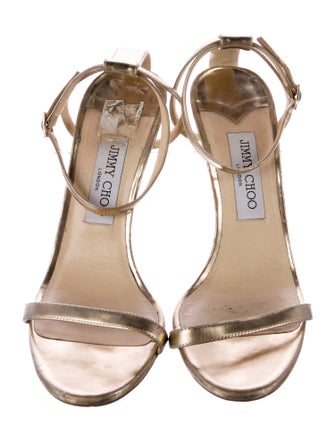 Jimmy Choo Patent Leather Sandals