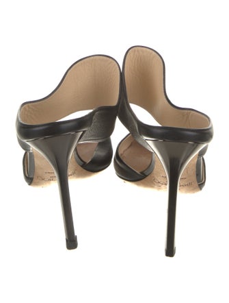 Jimmy Choo Leather Mules