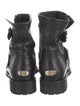 Jimmy Choo Leather Moto Boots
