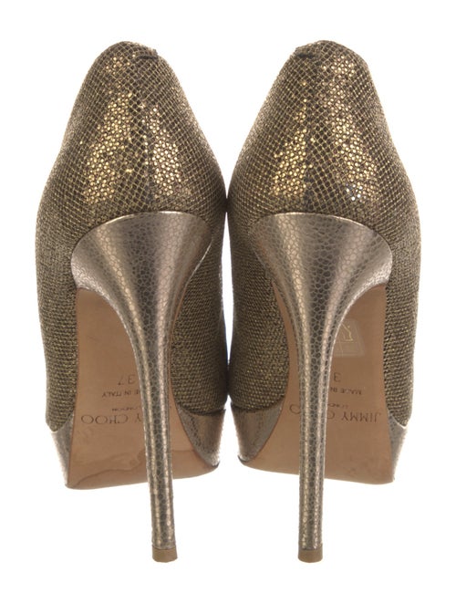 Jimmy Choo Glitter Glitter Accents Pumps