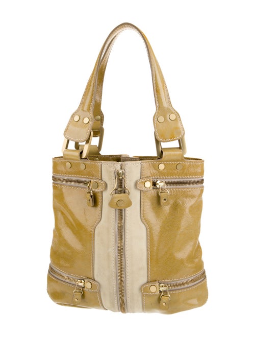 Jimmy Choo Patent Leather Bucket Bag
