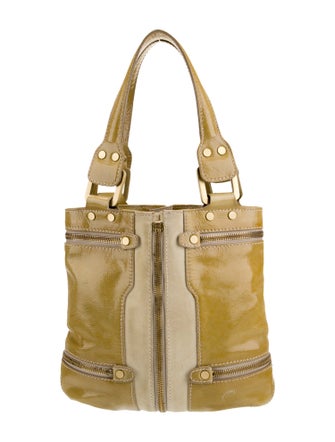 Jimmy Choo Patent Leather Bucket Bag