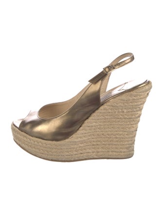 Jimmy Choo Patent Leather Espadrilles