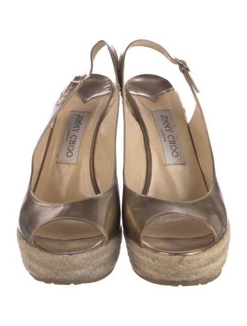Jimmy Choo Patent Leather Espadrilles