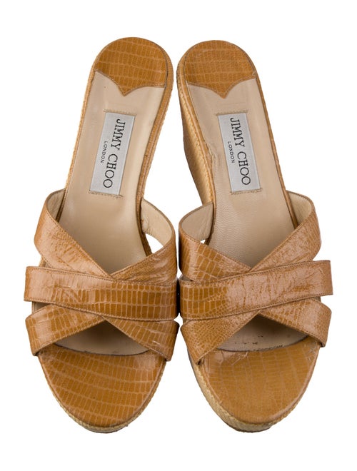 Jimmy Choo Jute Slides