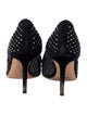 Jimmy Choo Mesh Crystal Embellishments Pumps