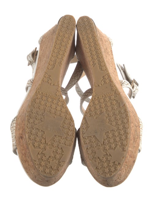 Jimmy Choo Animal Print Espadrilles