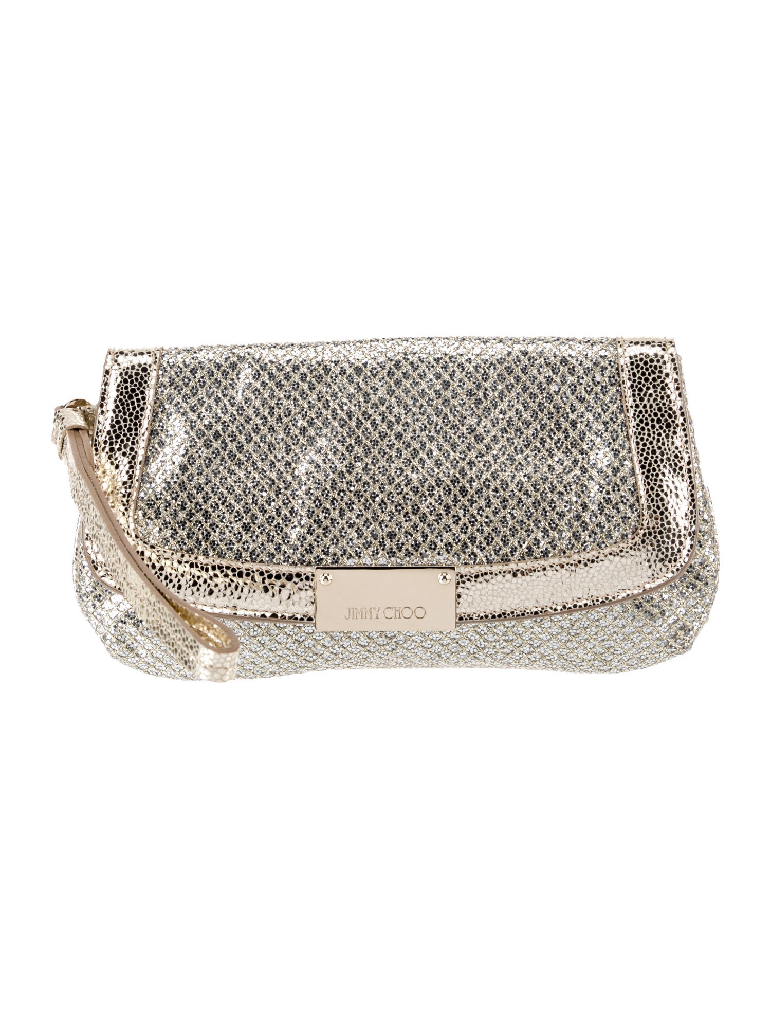 Jimmy Choo Glitter Clutch