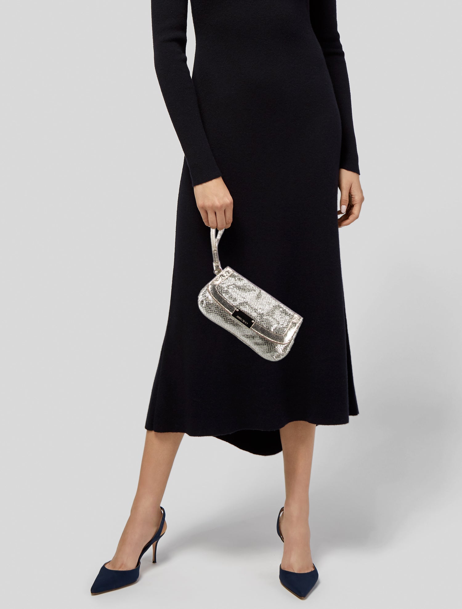 Jimmy Choo Glitter Clutch