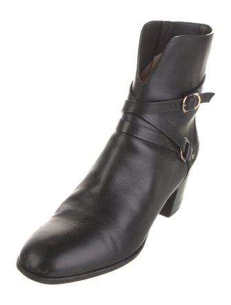 Jimmy Choo Leather Moto Boots