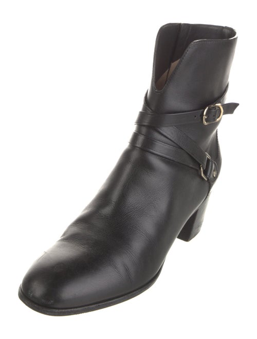 Jimmy Choo Leather Moto Boots