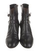 Jimmy Choo Leather Moto Boots