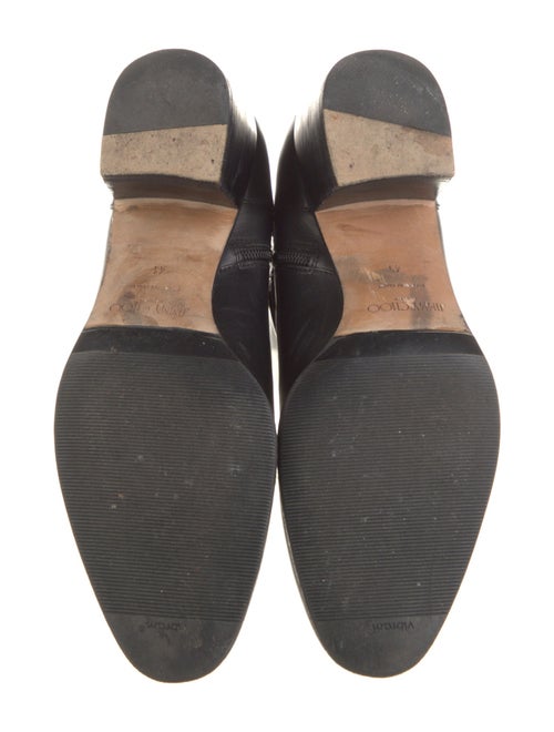 Jimmy Choo Leather Moto Boots