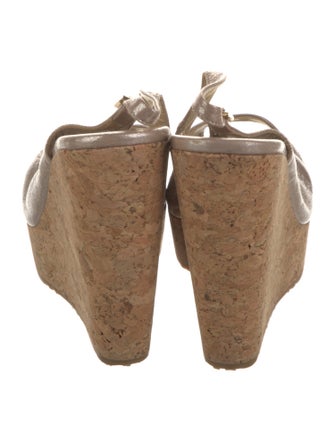 Jimmy Choo Leather Slingback Sandals