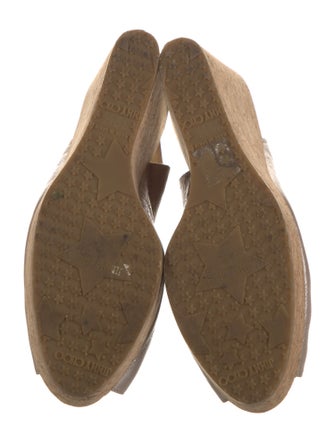 Jimmy Choo Leather Slingback Sandals