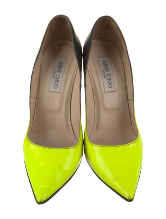 Jimmy Choo Leather Printed Pumps