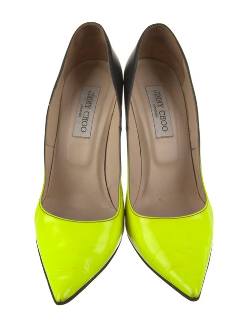 Jimmy Choo Leather Printed Pumps