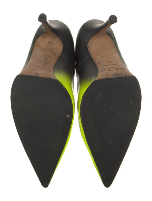Jimmy Choo Leather Printed Pumps