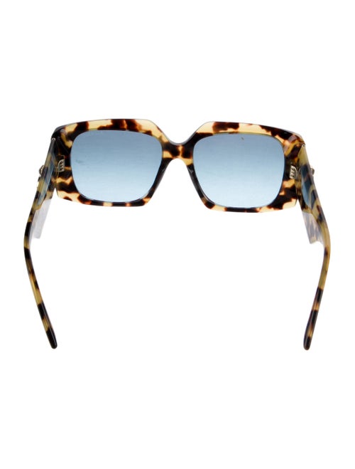 Jimmy Choo Oversize Gradient Sunglasses