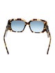 Jimmy Choo Oversize Gradient Sunglasses