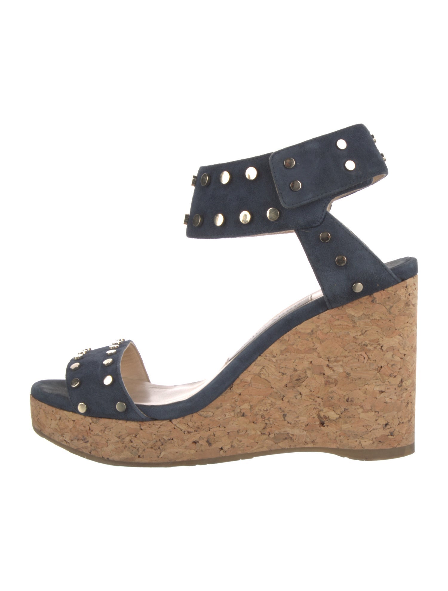 Jimmy Choo Suede Colorblock Pattern Sandals