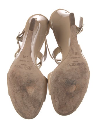 Jimmy Choo Patent Leather Sandals