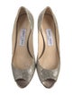 Jimmy Choo Glitter Glitter Accents Pumps