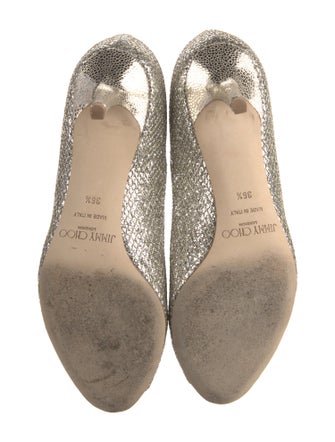 Jimmy Choo Glitter Glitter Accents Pumps