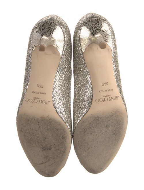 Jimmy Choo Glitter Glitter Accents Pumps