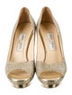 Jimmy Choo Glitter Glitter Accents Pumps