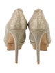 Jimmy Choo Glitter Glitter Accents Pumps