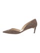 Jimmy Choo Suede D'Orsay Pumps