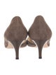 Jimmy Choo Suede D'Orsay Pumps