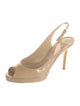 Jimmy Choo Patent Leather Slingback Pumps