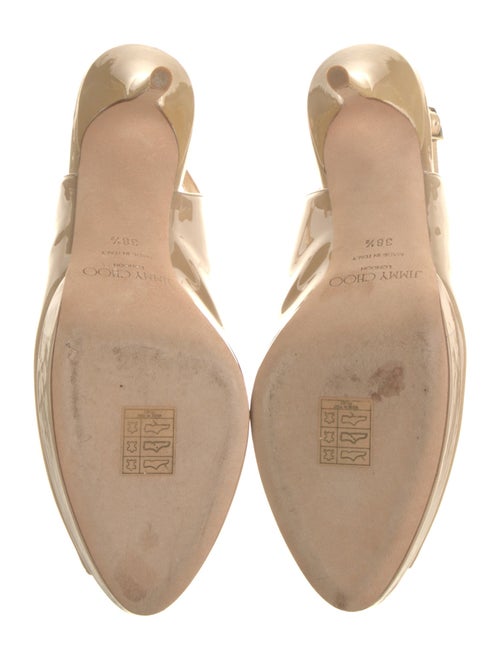 Jimmy Choo Patent Leather Slingback Pumps