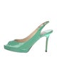 Jimmy Choo Patent Leather Slingback Pumps