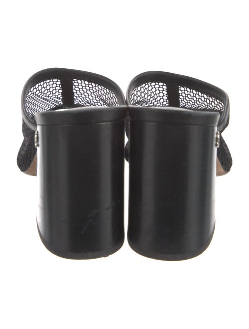 Jimmy Choo Mesh Mesh Accents Slides