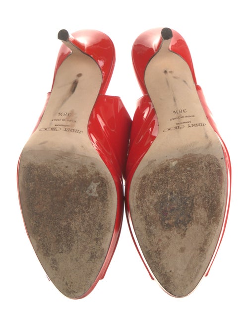 Jimmy Choo Patent Leather Slingback Pumps