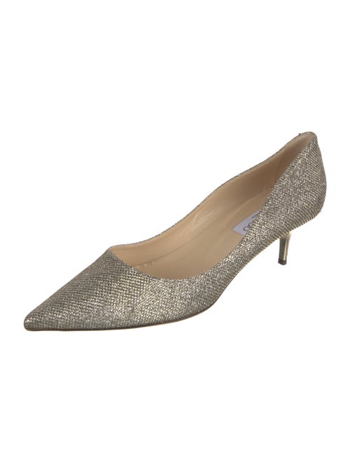 Jimmy Choo Glitter Glitter Accents Pumps