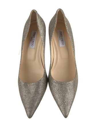 Jimmy Choo Glitter Glitter Accents Pumps